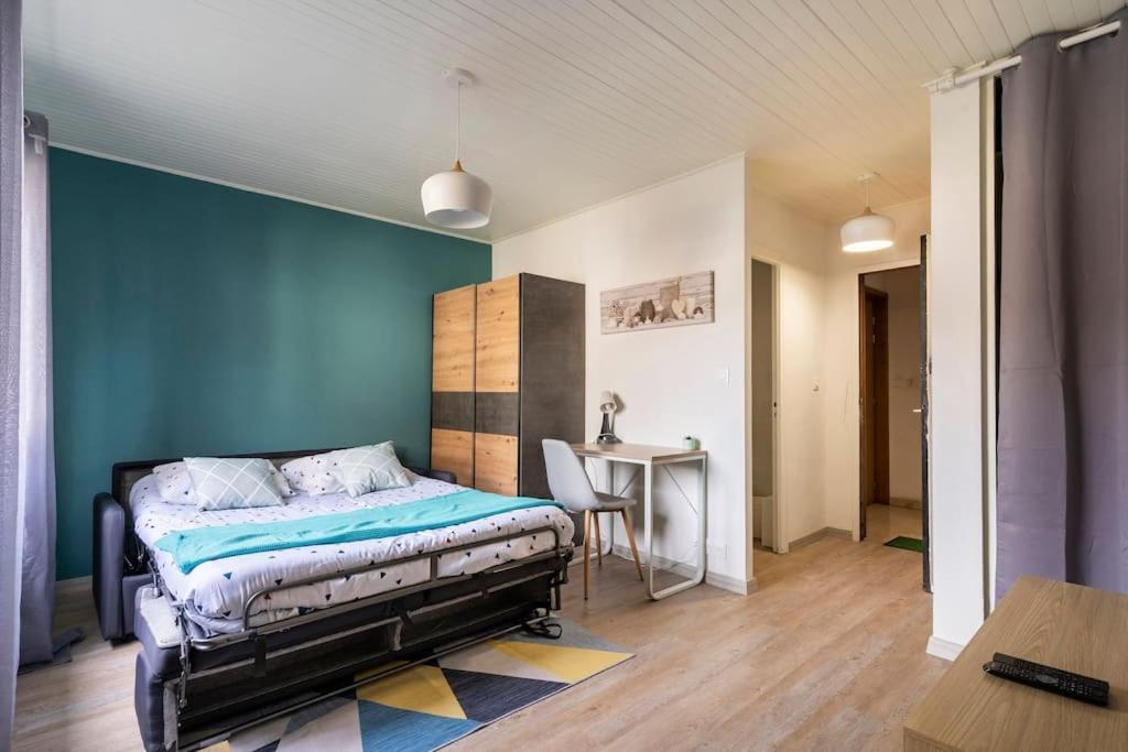 Studio Cosy Proche Du Centre + Parking Gratuit Клюз Екстериор снимка